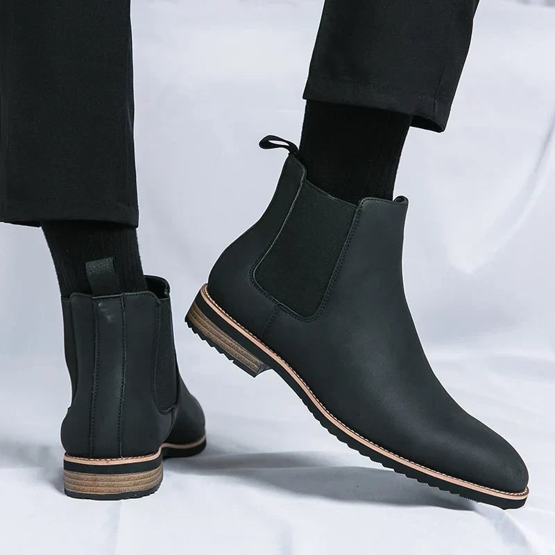 Chelsea Boots für Herren aus Leder, Ansicht 1