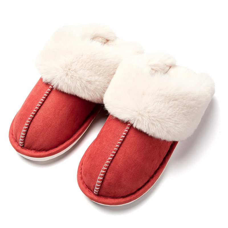 Hausschuhe Damen in Rot