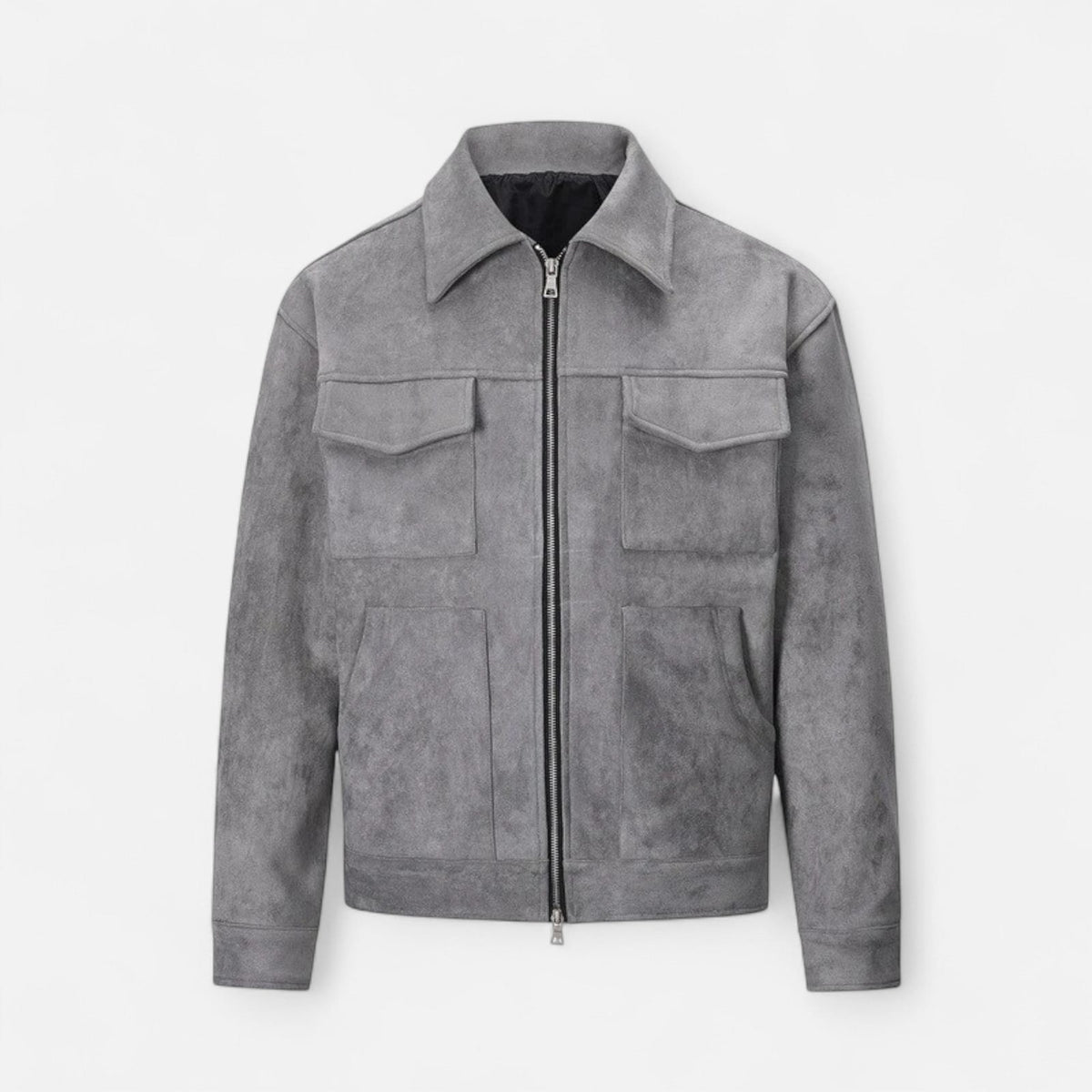 Jacke Herren Utility Jacke in Grau