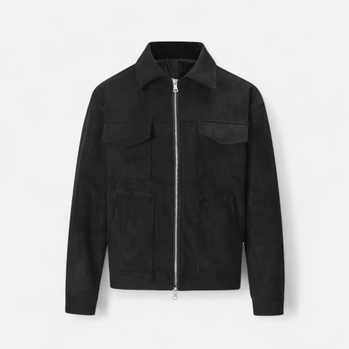 Jacke Herren Utility Jacke in Schwarz