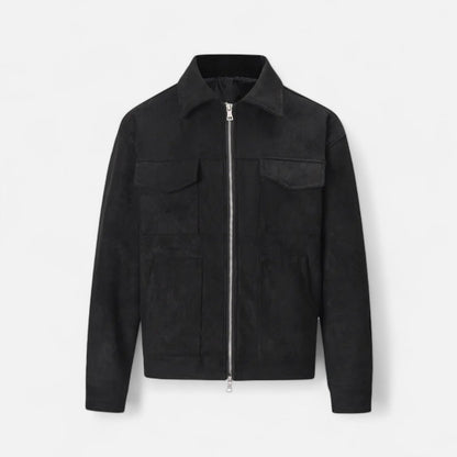 Jacke Herren Utility Jacke in Schwarz