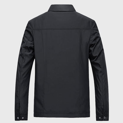 Jacke mit Reißverschluss Herren, leichte Übergangsjacke 5
