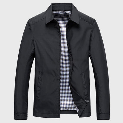 Jacke mit Reißverschluss Herren, leichte Übergangsjacke 2