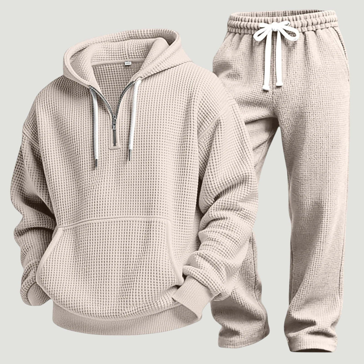 Lounge Set Herren Tracksuit in Beige